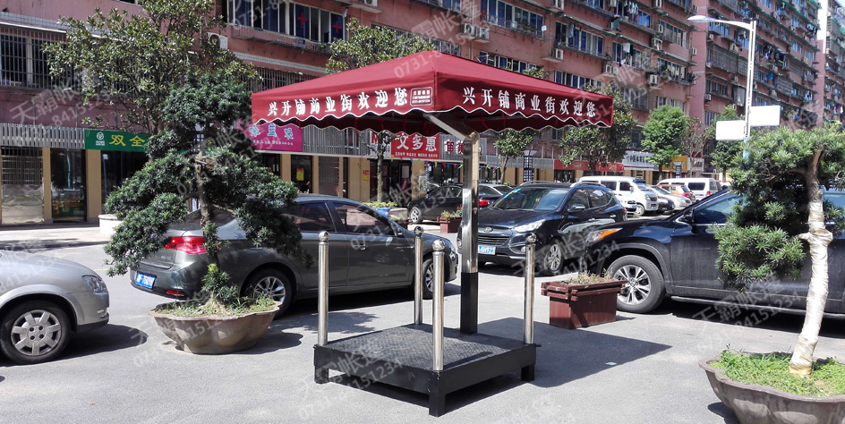 不銹鋼崗亭傘