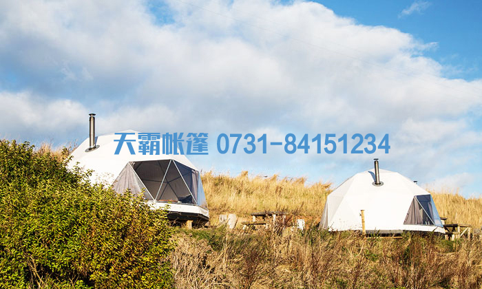 星空酒店帳篷，躺在床上便能看見漫天繁星！